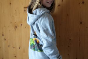 Kinder Kapuzenpullover "HIGHLANDER"