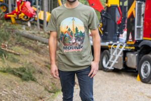 T-Shirt "MOUNTY" grün