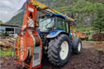 Seilkran V400 + Wyssen HJ2-Wagen + New  Holland MT 155