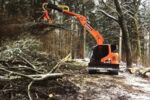 Doosan DX 140-7 LCR mit Woody WH50-1