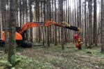 Doosan DX 140-7 LCR mit Woody WH50-1