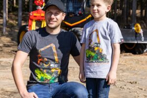 Kinder T-Shirt "HIGHLANDER"