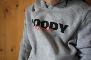 Kinder Kapuzenpullover "WOODY"